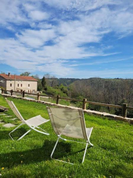 Se Reconnecter A La Nature Au Gite 3 Etoiles De Montager A Saint Andre De Chalencon ภายนอก รูปภาพ